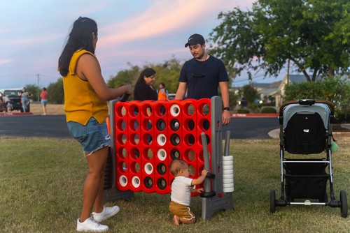Children and families at Point ATX